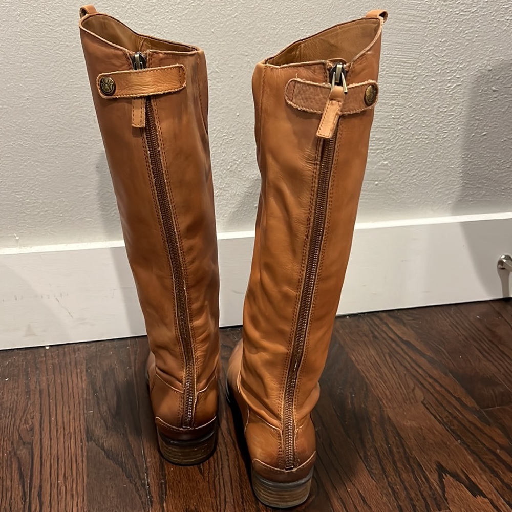 sam edelman patent leather boots